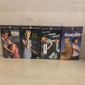 Warner Brothers Classic VHS Tapes Lot of 4 NEW SEALED Pls Read